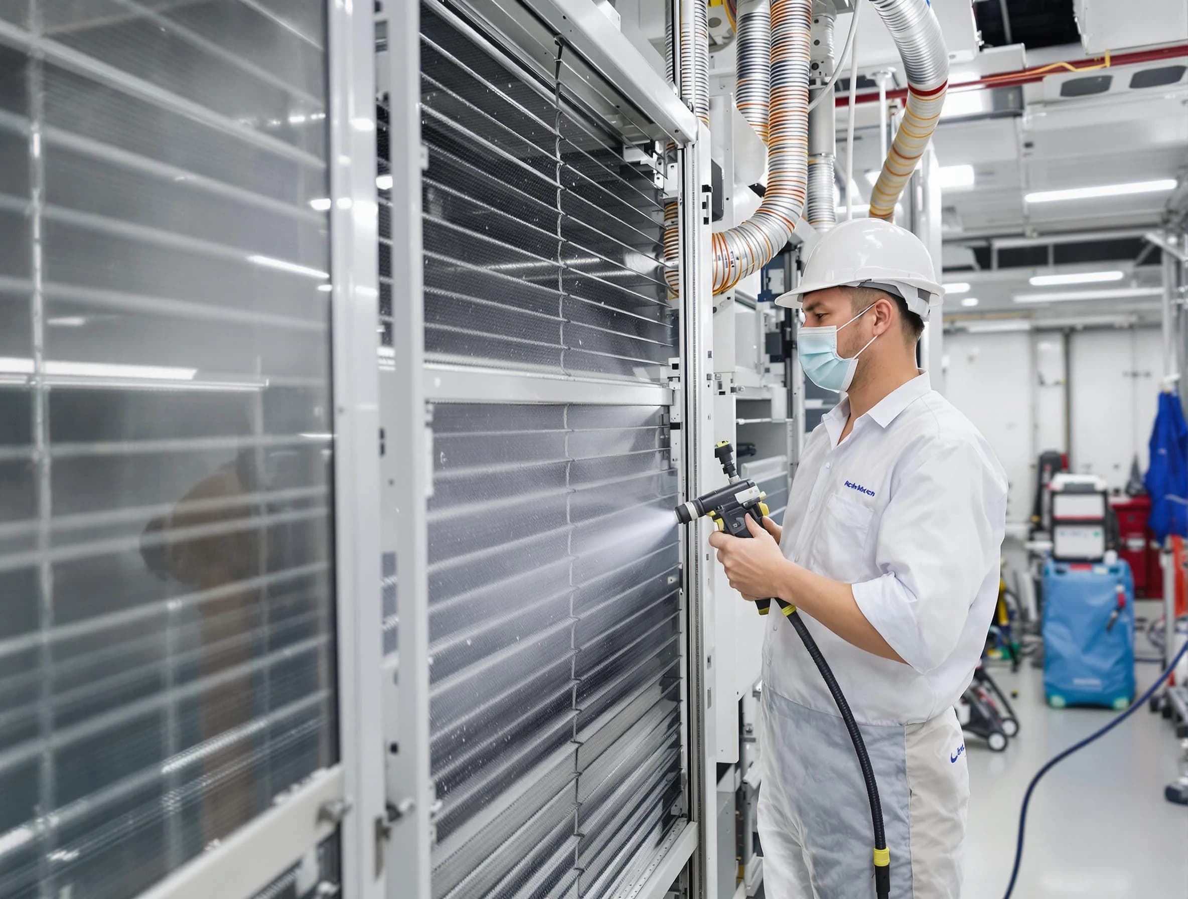 Professional AC coil cleaning by Duluth Air Duct Cleaning in Duluth