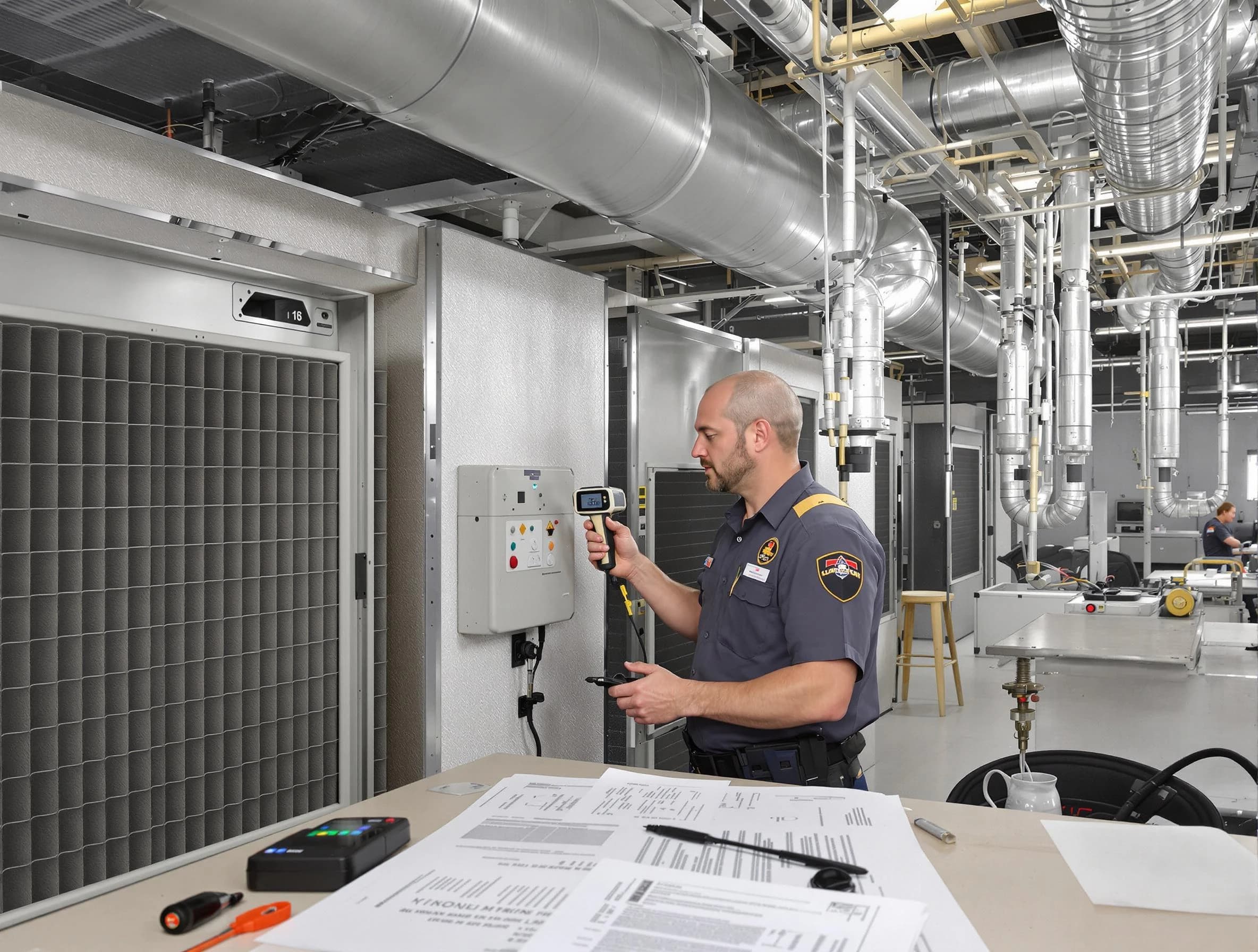 Professional filter system inspection by Duluth Air Duct Cleaning in Duluth