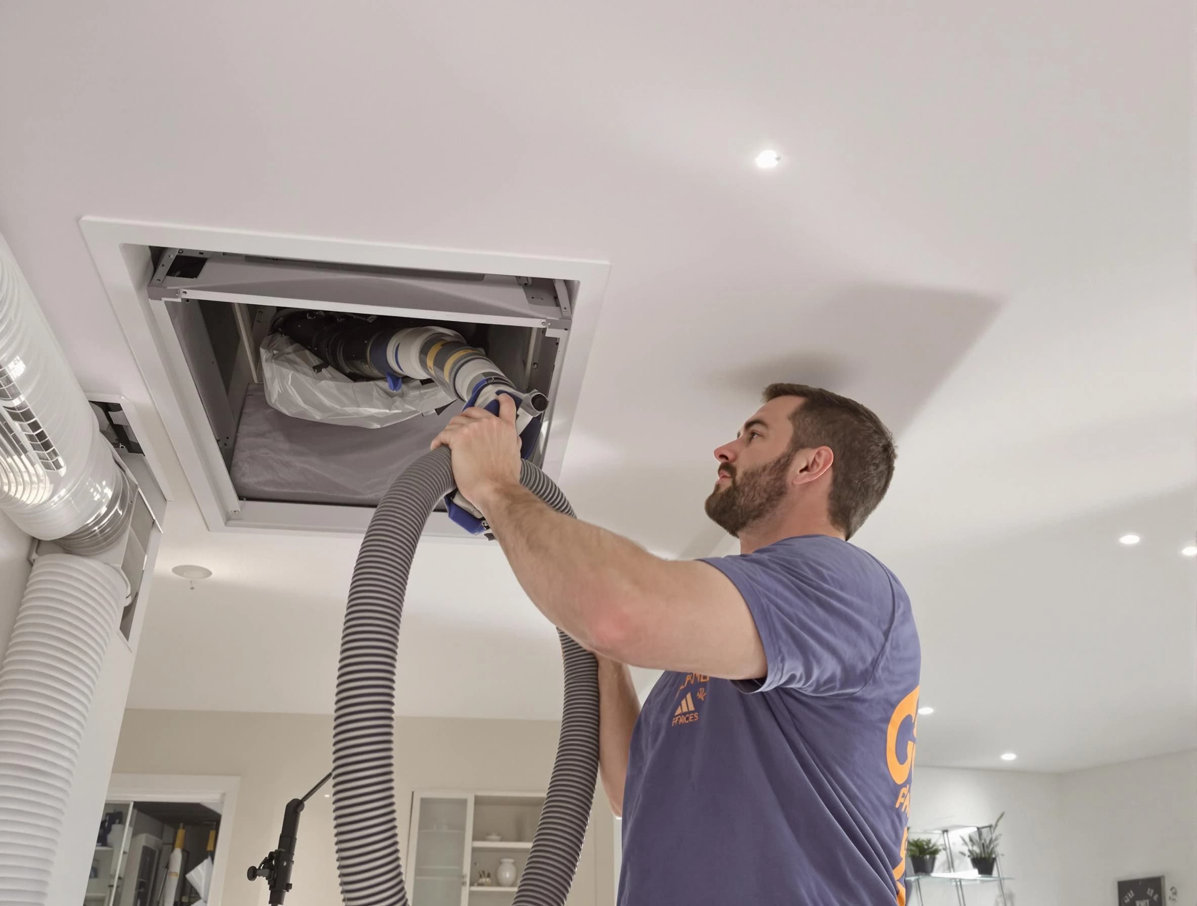 Precision indoor duct cleaning by Duluth Air Duct Cleaning in Duluth