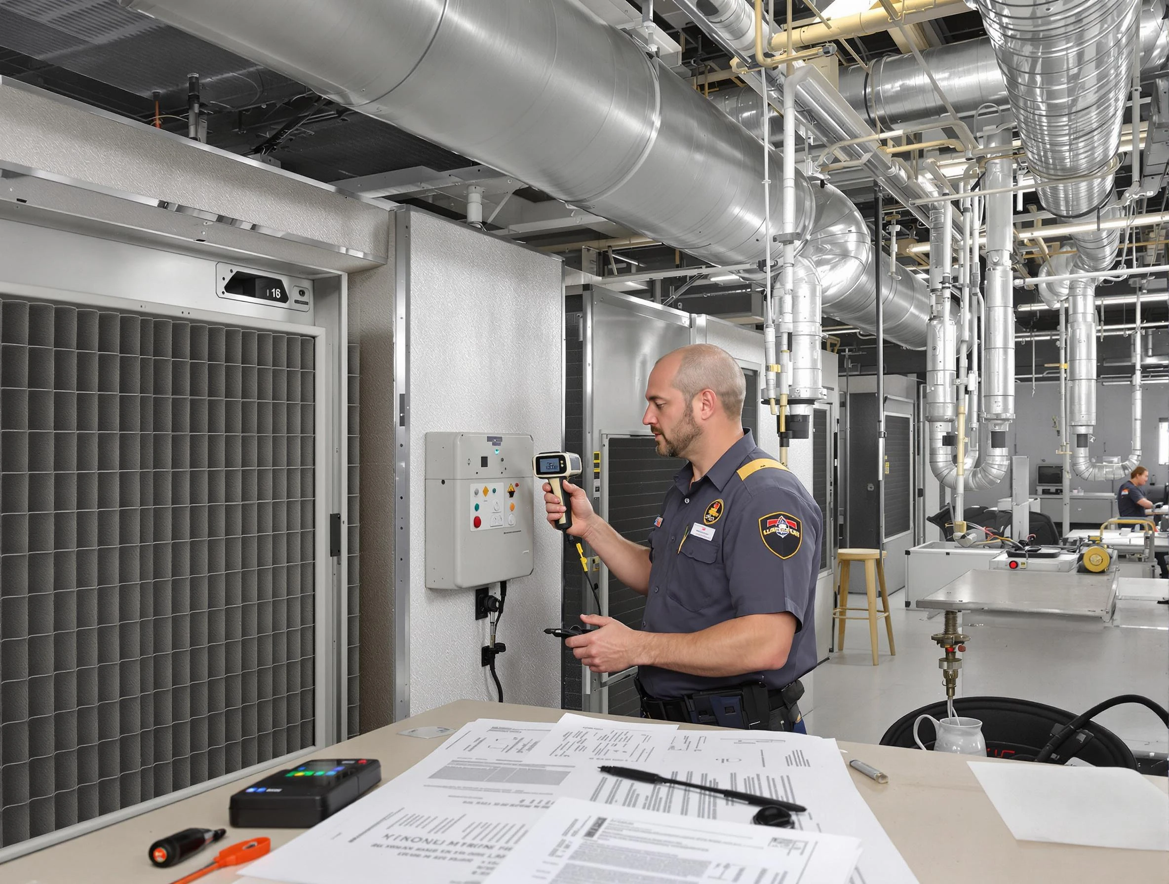 Professional filter system inspection by Duluth Air Duct Cleaning in Duluth