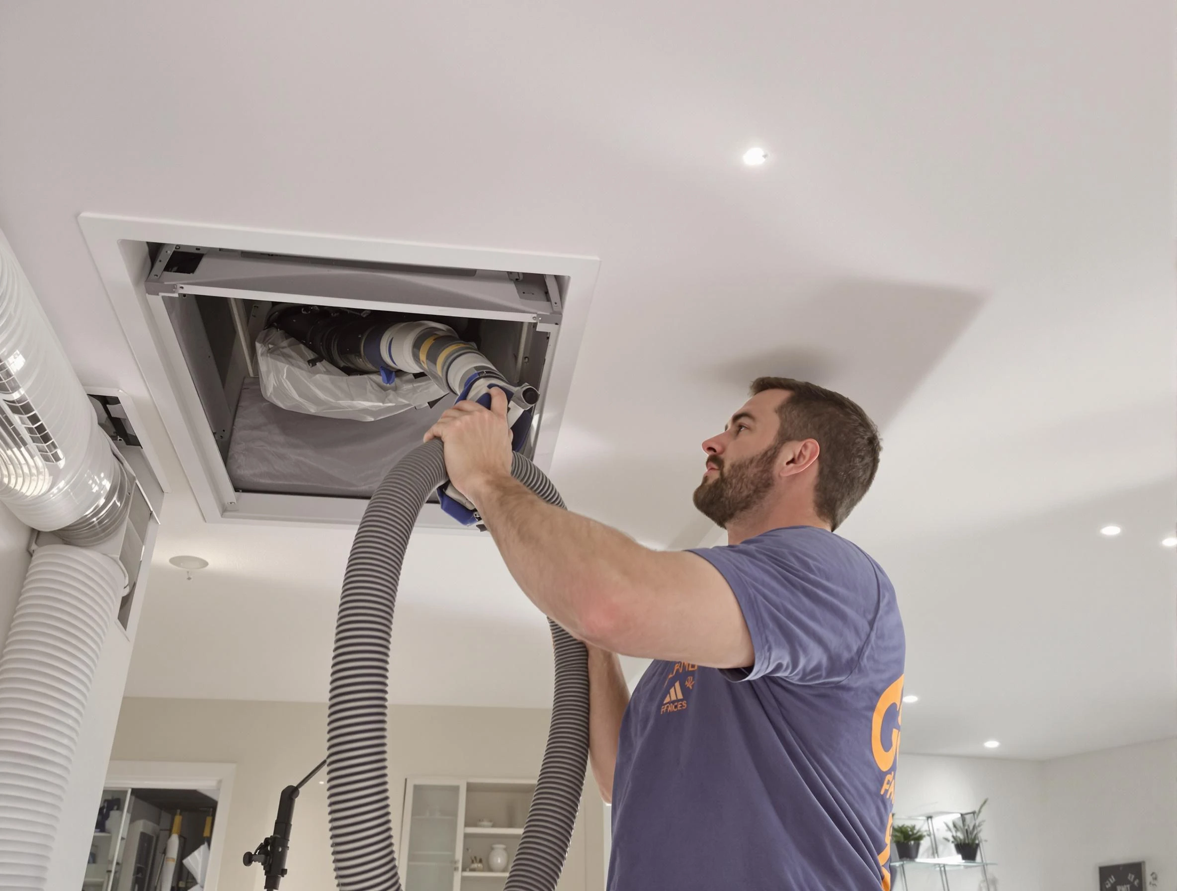 Precision indoor duct cleaning by Duluth Air Duct Cleaning in Duluth