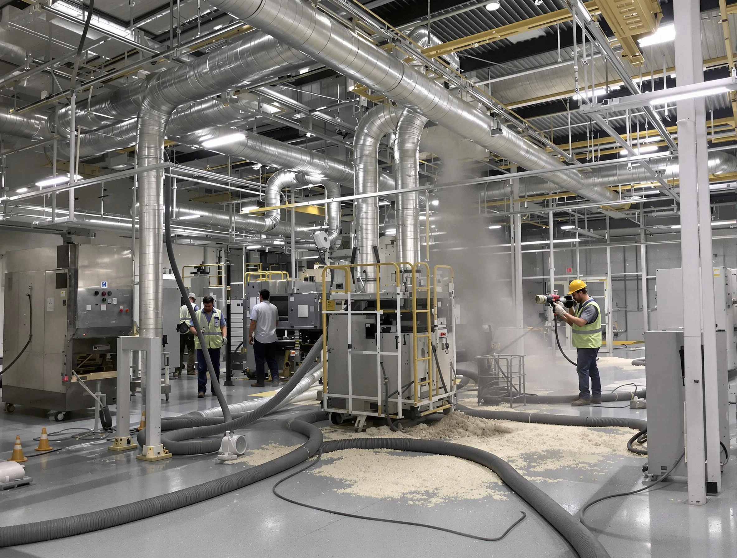 Heavy-duty industrial duct cleaning by Duluth Air Duct Cleaning in Duluth