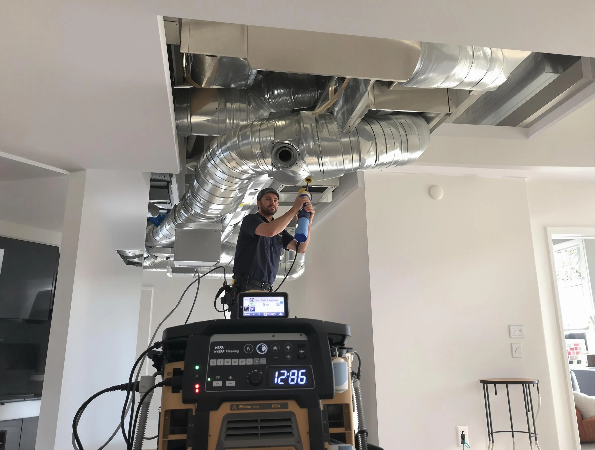 Advanced pure air duct cleaning by Duluth Air Duct Cleaning in Duluth